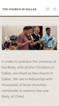 Mobile Screenshot of churchindallas.org